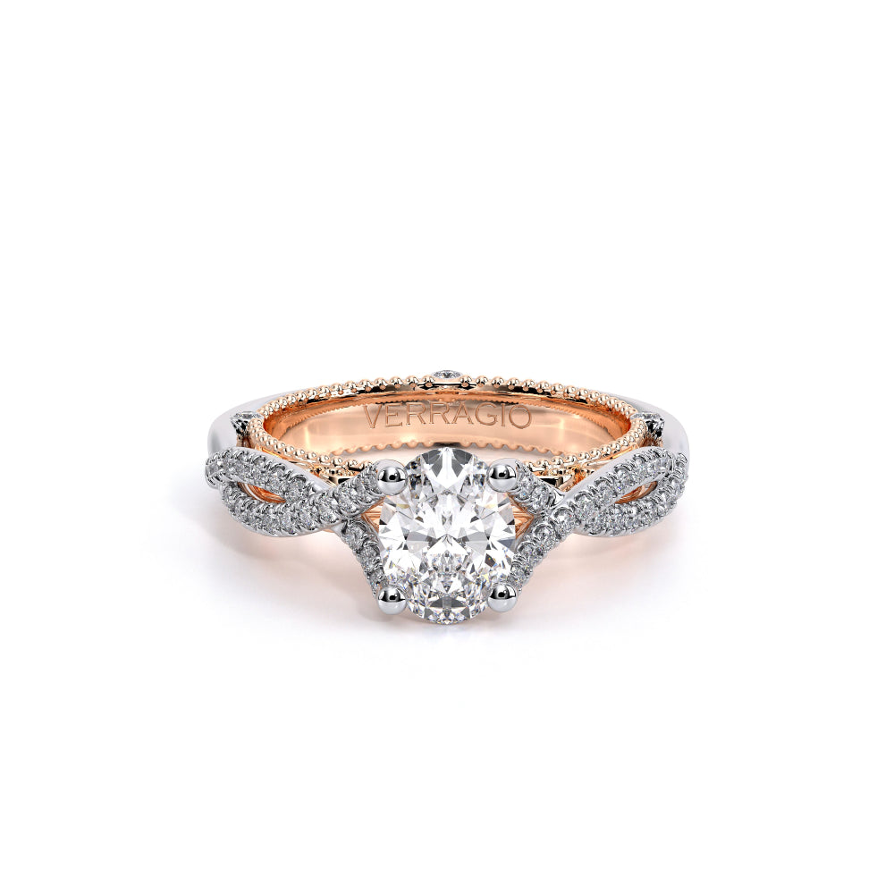 Venetian-5003ov-14k Two Tone Oval