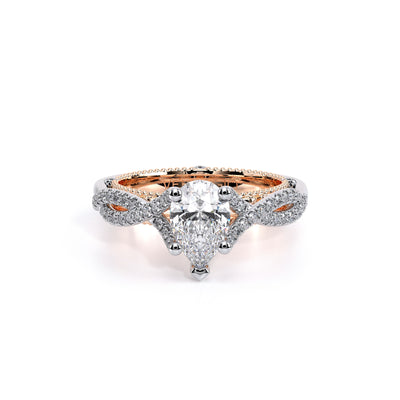 Venetian-5003pear-18k Two Tone Pear