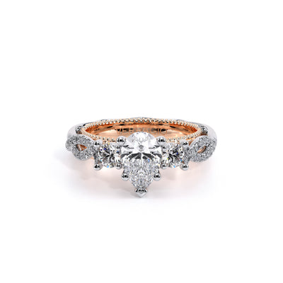 Venetian-5013pear-18k Two Tone Pear