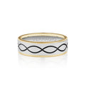 VWB-7013-14K Two Tone - White/Yellow