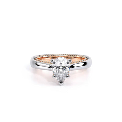 Venetian-5047pear-18k Two Tone Pear