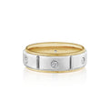Vwd 7912 14K Two Tone White Gold Yellow Gold
