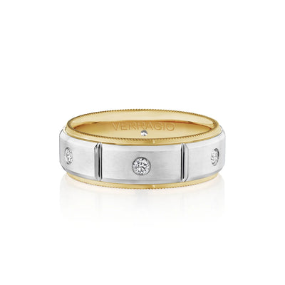 Vwd 7912 14K Two Tone White Gold Yellow Gold