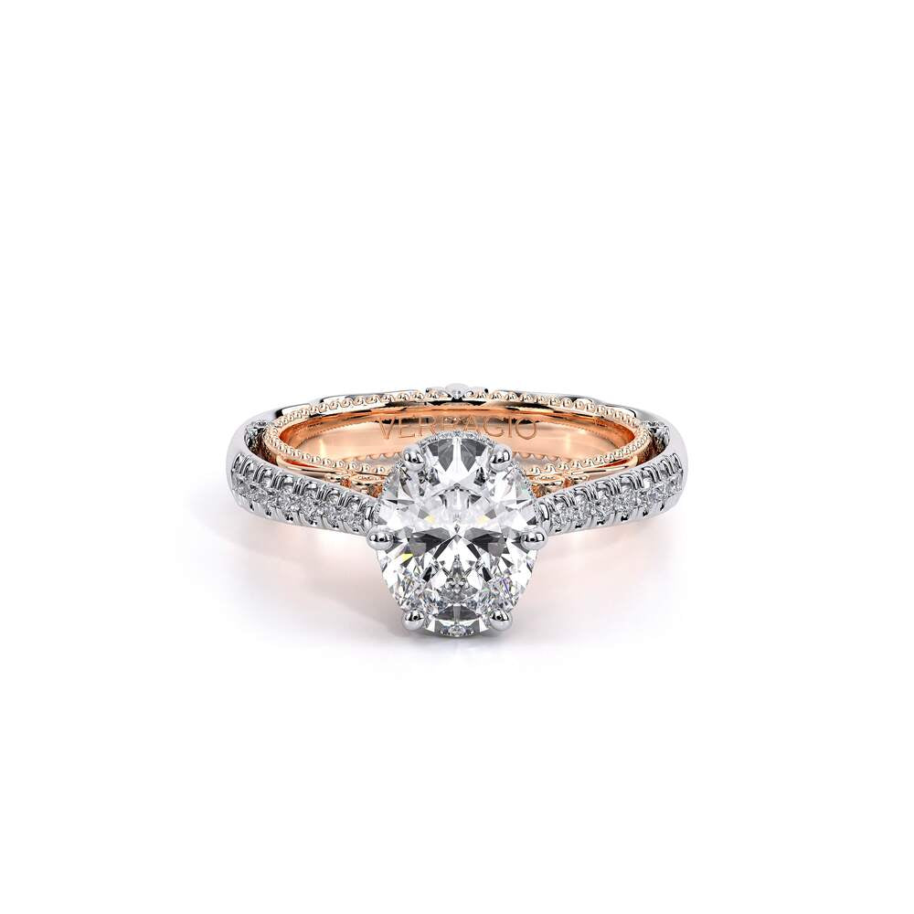 Venetian-5052ov-14k Two Tone Oval