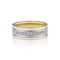 VWD-8910-14K Two Tone - White/Yellow Gold