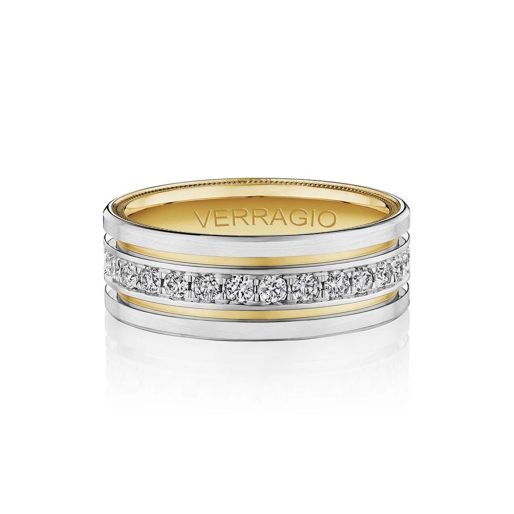 VWD-8910-14K Two Tone - White/Yellow Gold