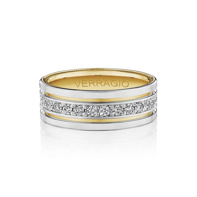 VWD-8910-14K Two Tone - White/Yellow Gold