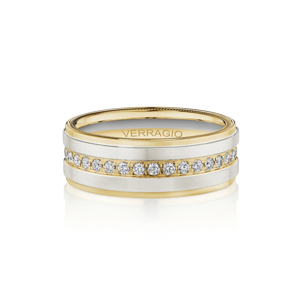 VWD-8914-14K Two Tone - White/Yellow Gold