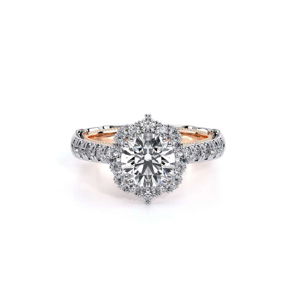 Venetian-5083r-14k Two Tone Round