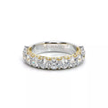 Couture 0489W34 14K Two Tone White Gold Yellow Gold