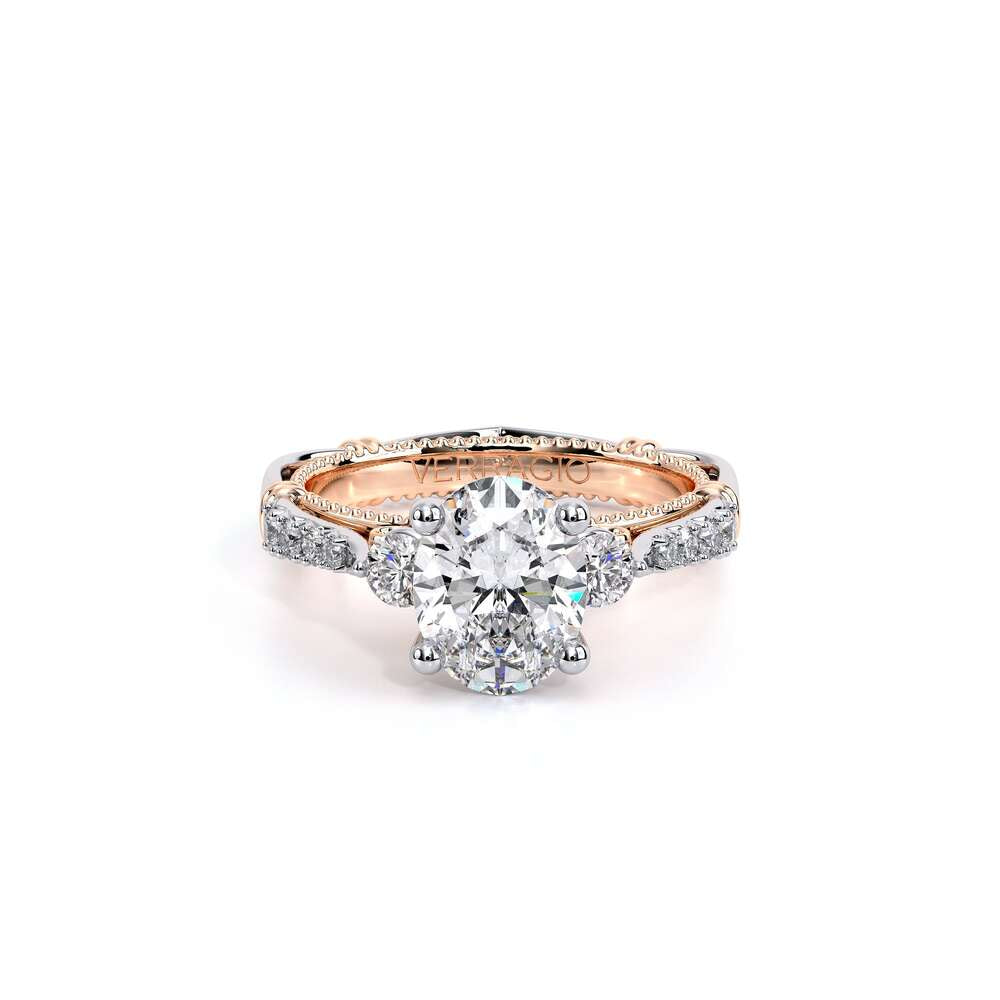 Parisian-124ov-14k Two Tone Oval