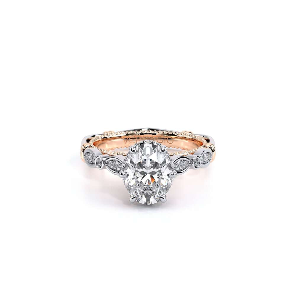 Parisian-151ov-14k Two Tone Oval