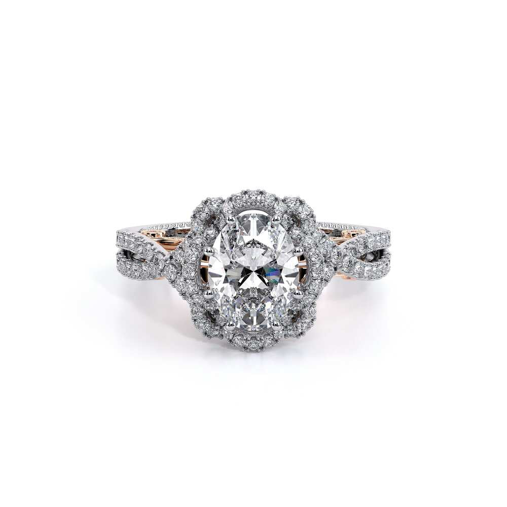 Insignia-7087ov-14k Two Tone Oval