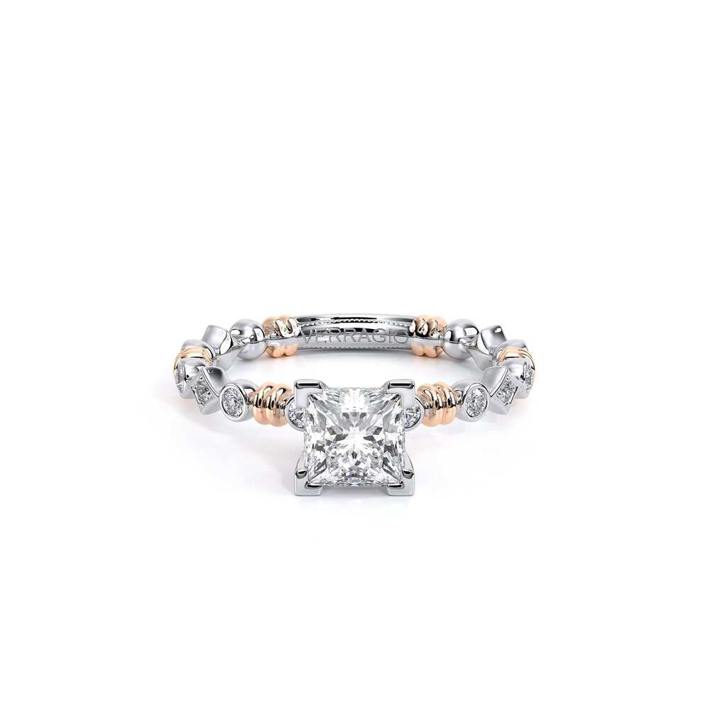Renaissance-973-P-14k Two Tone Princess
