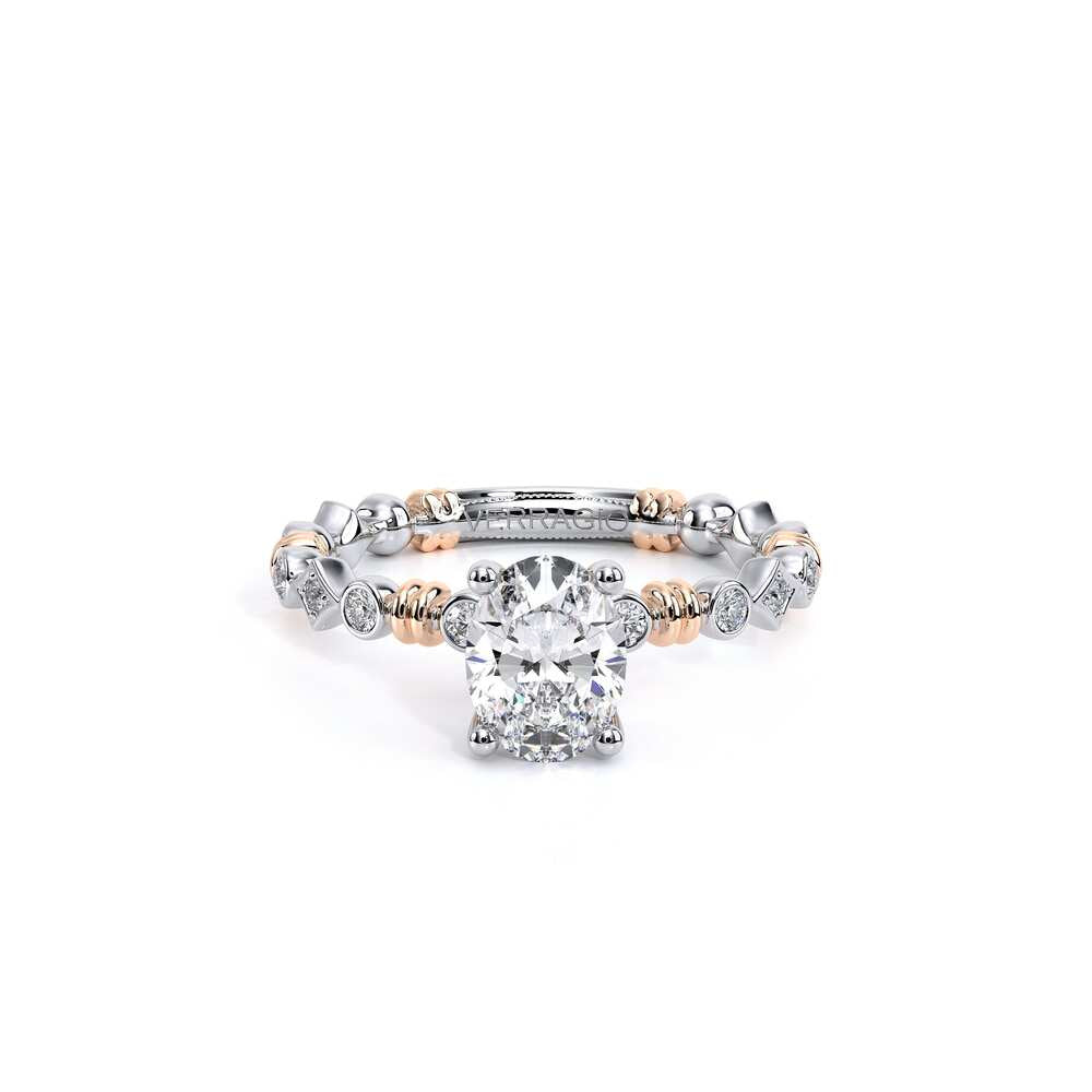 Renaissance-973-Ov-14k Two Tone Oval