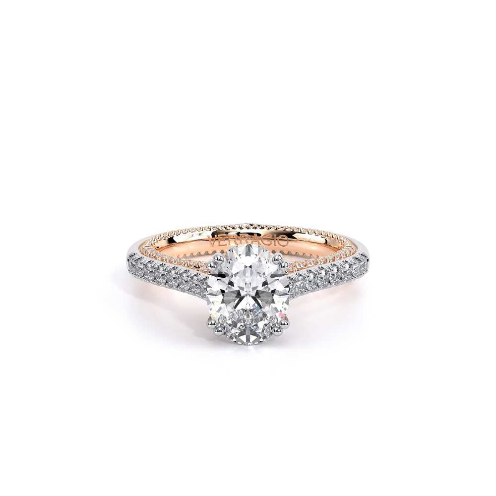 Couture-0452ov-14k Two Tone Oval