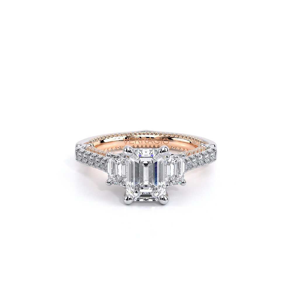 Couture-0470em-14k Two Tone Emerald