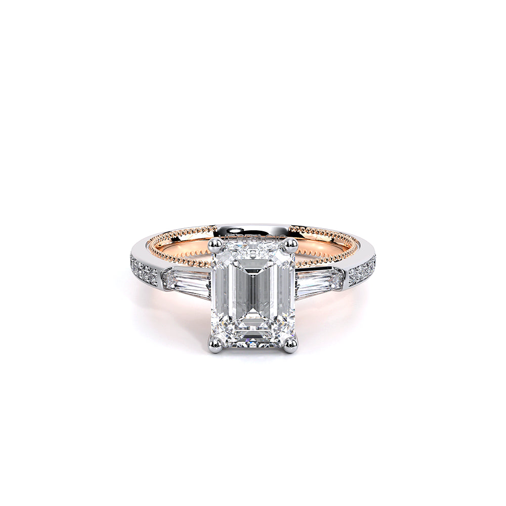Venetian-5085em-18k Two Tone Emerald