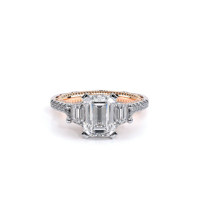 Venetian-5086em-14k Two Tone Emerald