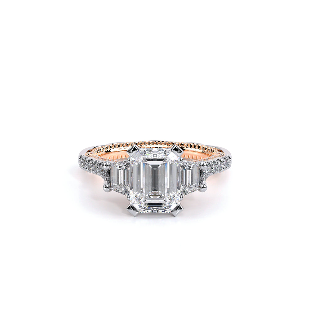 Venetian-5086em-18k Two Tone Emerald