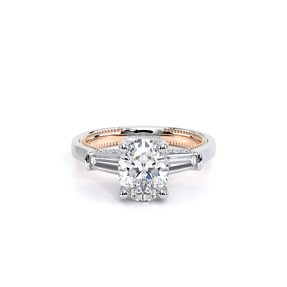 Renaissance-991OV-S-14K Two Tone Oval