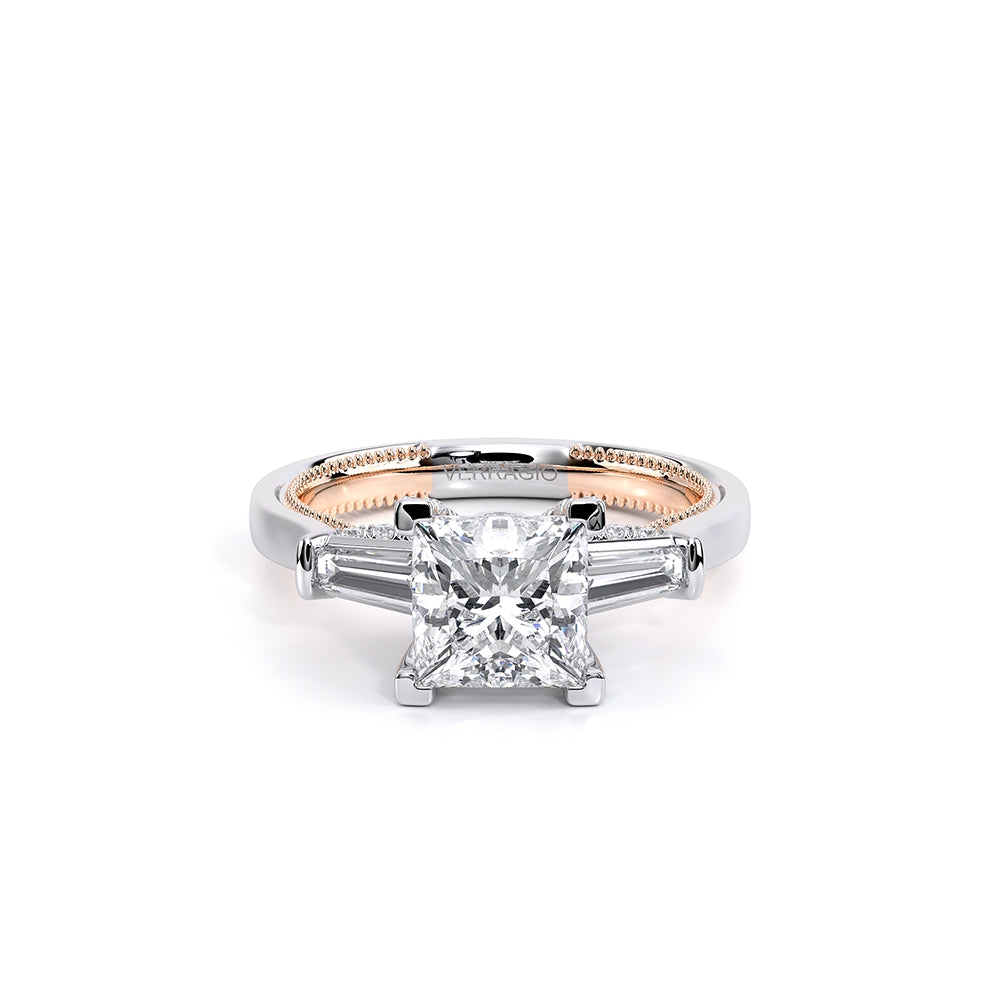 Renaissance-991P-S-14K Two Tone Princess