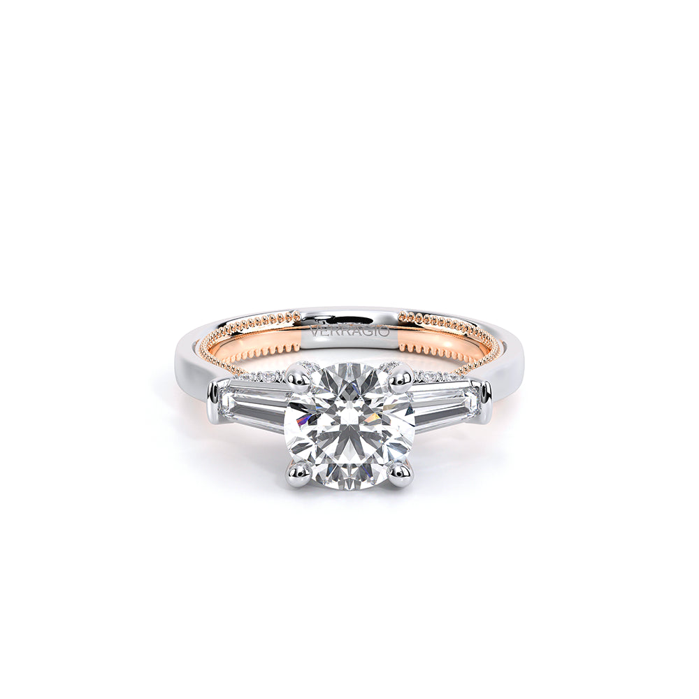 Renaissance-991R-S-18K Two Tone Round