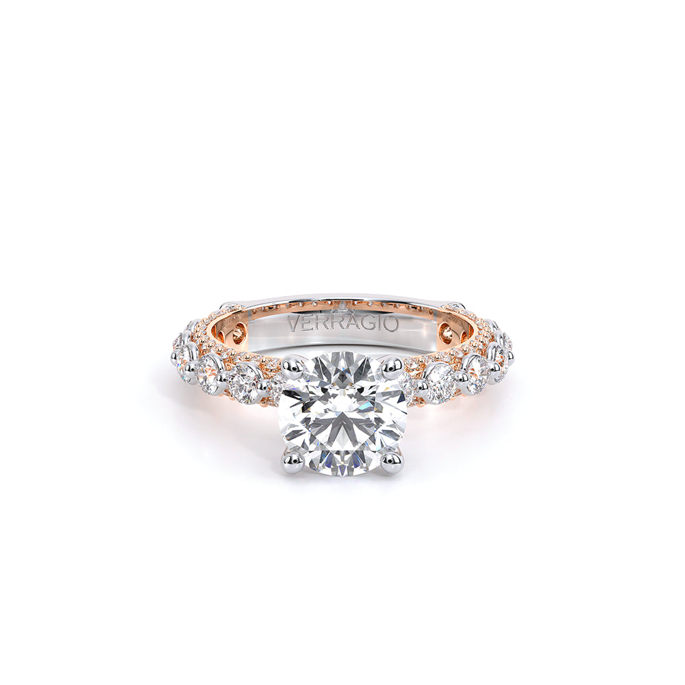 Couture-0488r25-18k Two Tone Round
