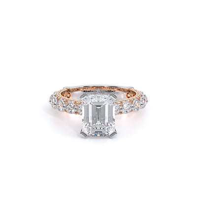 Couture-0488EM25-18K Two Tone Emerald
