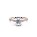 Renaissance-992EM13-18K Two Tone Emerald