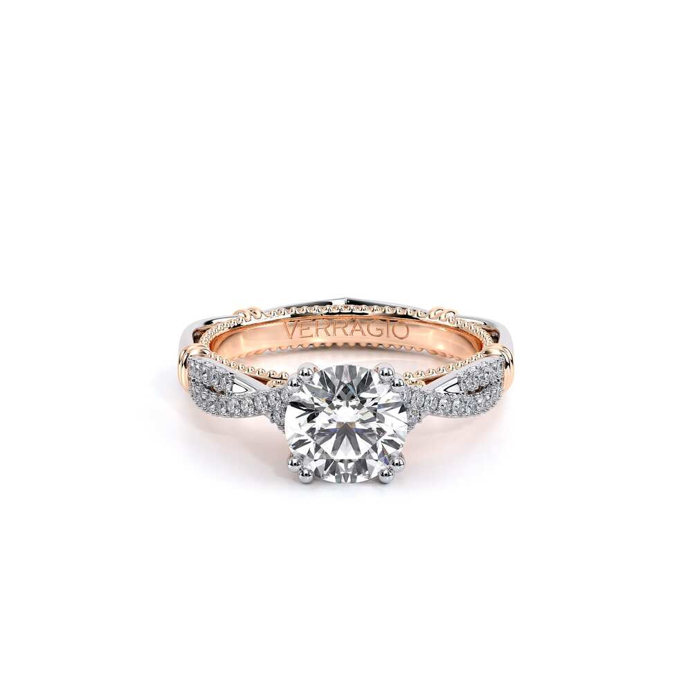 Parisian-105r-14k Two Tone Round