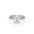 Vanguard-2207OV-14K White Gold Oval