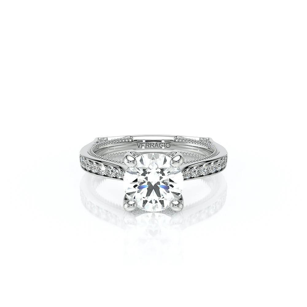 Vanguard-2207r-18k White Gold Round