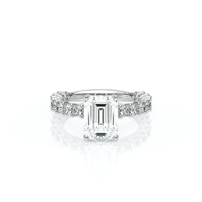 Lumino 801Emd4 25 18K White Gold Emerald