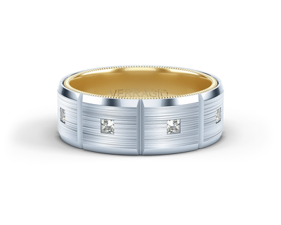 Vwd-8906-18k Yellow Gold