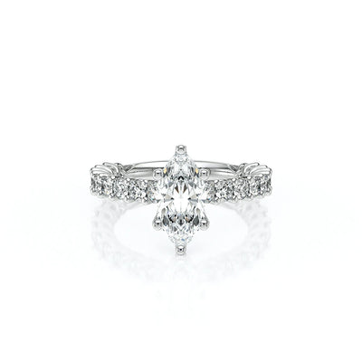 Lumino 801Mqd4 25 Platinum Marquise