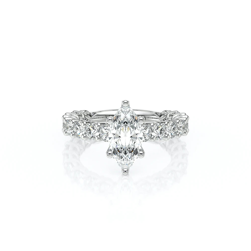 Lumino 801Mqd4 30 Platinum Marquise
