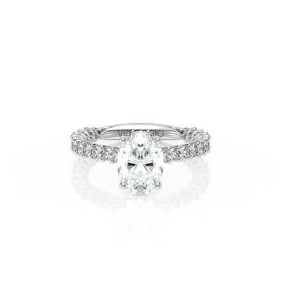 Lumino 801Ovd4 20 18K White Gold Oval