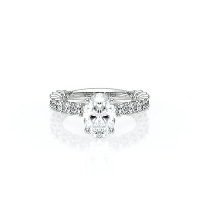 Lumino 801Ovd4 25 14K White Gold Oval