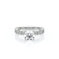 Lumino 801Rd4 25 14K White Gold Round