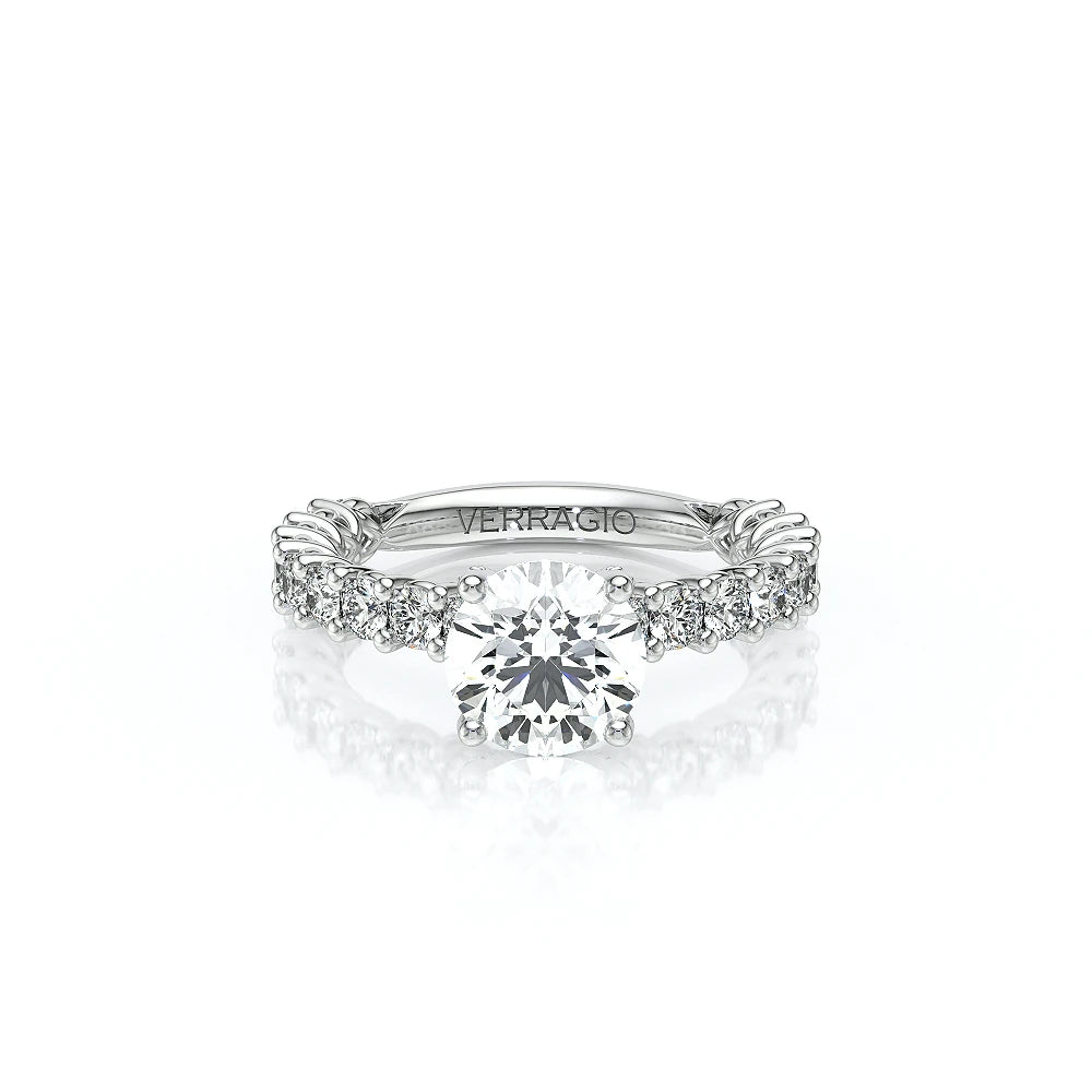 Lumino 801Rd4 25 14K White Gold Round
