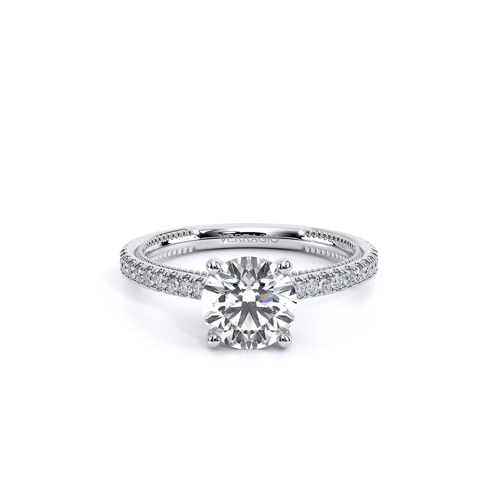 Renaissance-992R13-14K White Gold Round