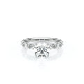 Lumino 803Rd4 5X25 Ew 18K White Gold Round