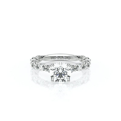 Lumino 806Rd4 5X25 14K White Gold Round