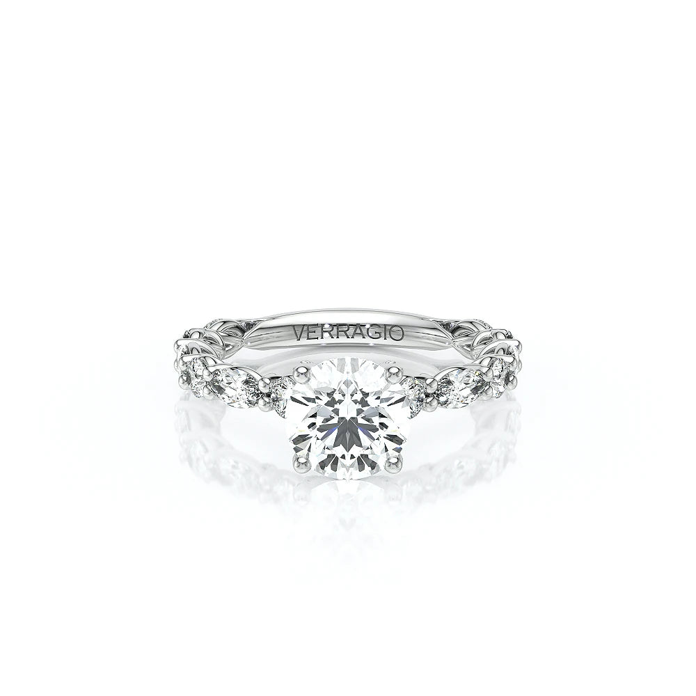 Lumino 806Rd4 5X25 18K White Gold Round