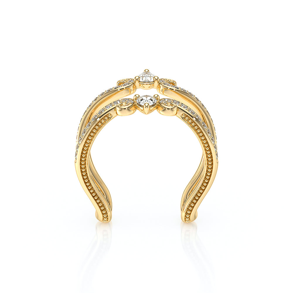 Vanguard-2040W-18K Yellow Gold