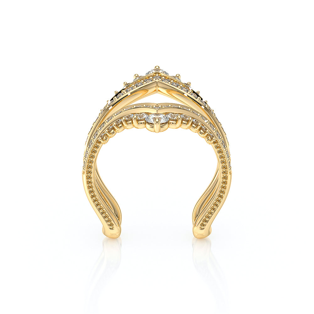 Vanguard-2042W-18K Yellow Gold