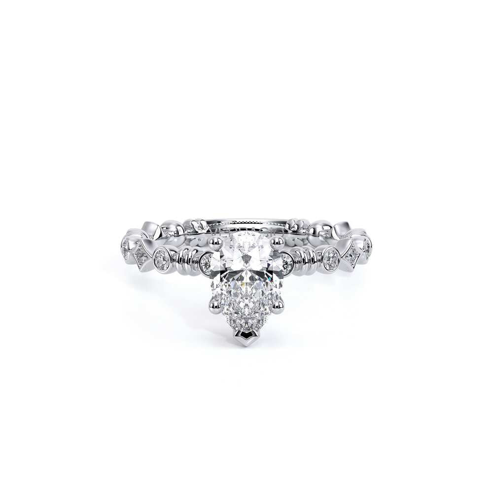 Renaissance-973-Pear-18k White Pear