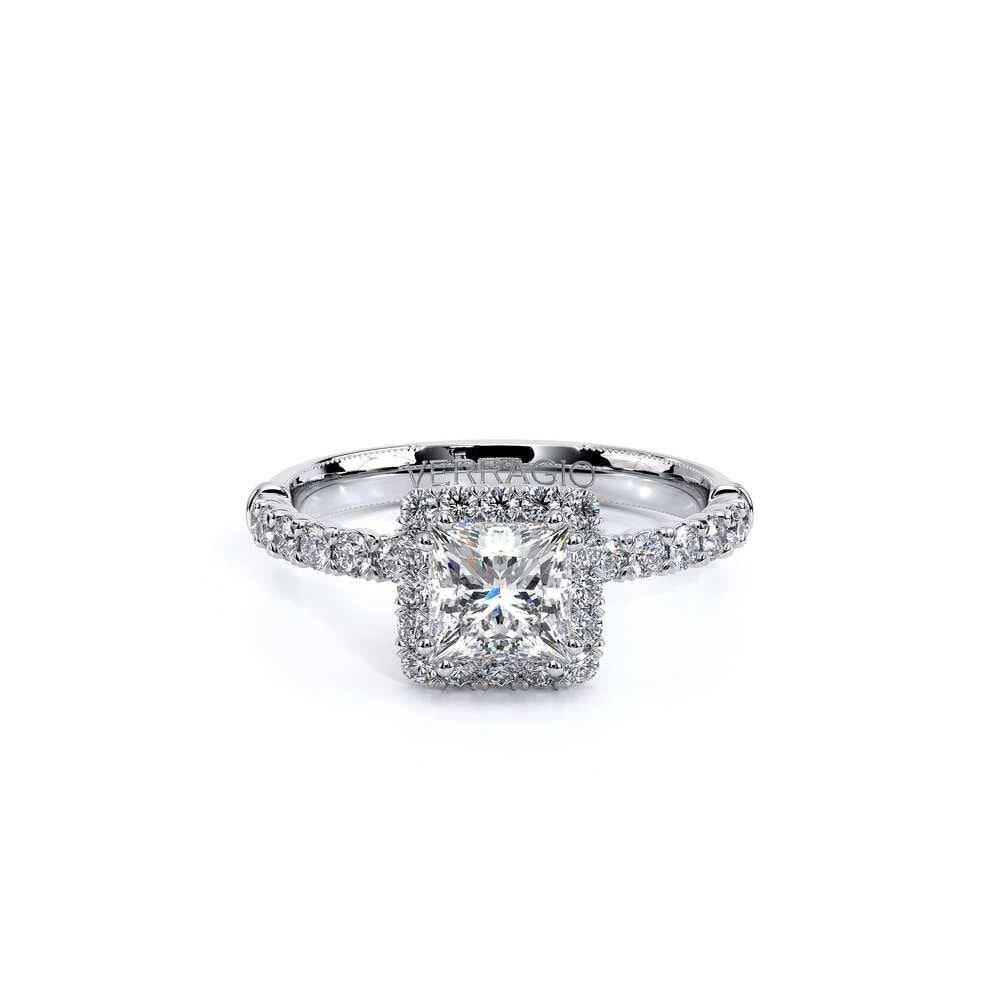 Renaissance-954P18-14K White Gold Princess