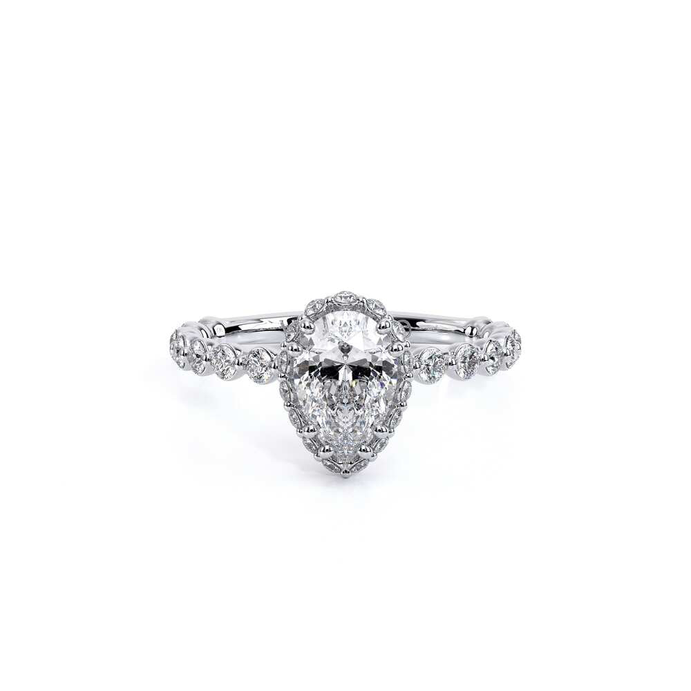 Renaissance-984PEAR20-14K White Gold Pear